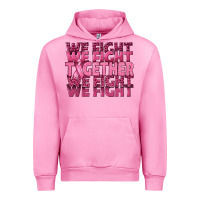 Fuchsia Pink Together We Fight Urban Hoodie - texasbilliewilder