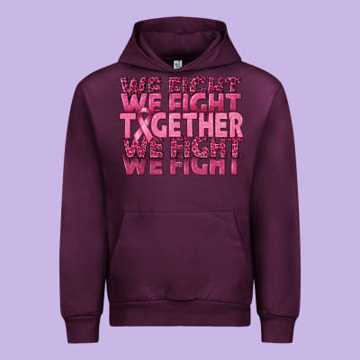 Together We Fight Urban Hoodie Designed By Texasbilliewilder