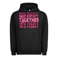 Pigment Black Together We Fight Urban Hoodie - texasbilliewilder