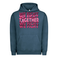 Pigment Midnight Navy Together We Fight Urban Hoodie - texasbilliewilder