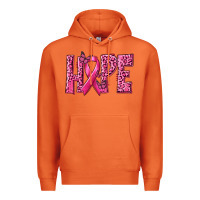 Carrot Hope Breast Cancer Premium Hoodie - texasbilliewilder
