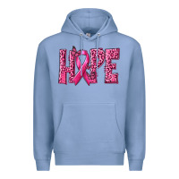 Colony Blue Hope Breast Cancer Premium Hoodie - texasbilliewilder