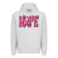 Dove Grey Hope Breast Cancer Premium Hoodie - texasbilliewilder