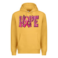 Mustard Hope Breast Cancer Premium Hoodie - texasbilliewilder