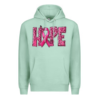 Seafoam Hope Breast Cancer Premium Hoodie - texasbilliewilder