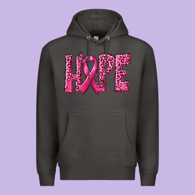Hope Breast Cancer Premium Hoodie Designed By Texasbilliewilder