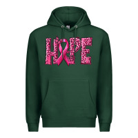 Sports Green Hope Breast Cancer Premium Hoodie - texasbilliewilder