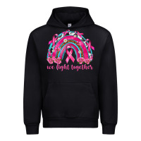 Black We Fight Together Rainbow Urban Hoodie - texasbilliewilder