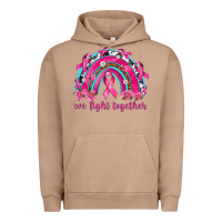 Pigment Burro We Fight Together Rainbow Urban Hoodie - texasbilliewilder