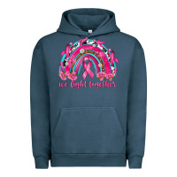 Pigment Midnight Navy We Fight Together Rainbow Urban Hoodie - texasbilliewilder