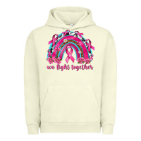 Pigment Pistachio We Fight Together Rainbow Urban Hoodie - texasbilliewilder