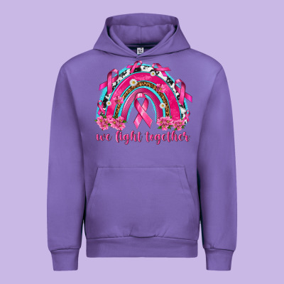 We Fight Together Rainbow Urban Hoodie Designed By Texasbilliewilder