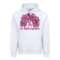 White We Fight Together Rainbow Urban Hoodie - texasbilliewilder