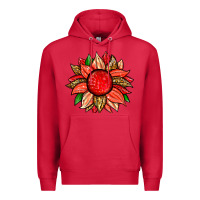 Cardinal strawberry sunflower Premium Hoodie - Zillion Design Studio