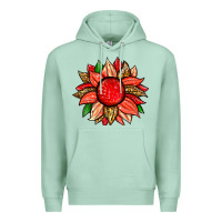 Seafoam strawberry sunflower Premium Hoodie - Zillion Design Studio