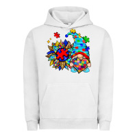 Pigment Lunar Rock autism sunflower gnome Urban Hoodie - Zillion Design Studio