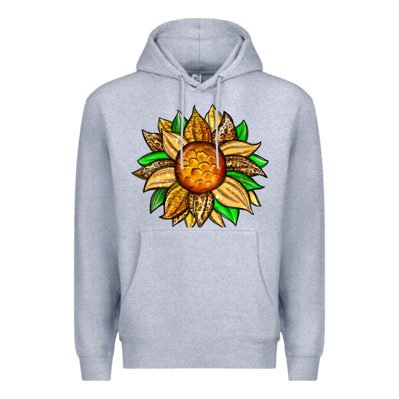Pineapple Sunflower Premium Hoodie by Zillion Design Studio | Teevron