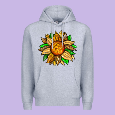 Pineapple Sunflower Premium Hoodie Designed By Zillion Design Studio
