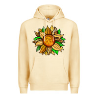 Pina Colada pineapple sunflower Premium Hoodie - Zillion Design Studio