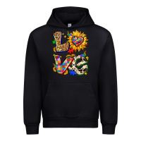 Black autism love Urban Hoodie - Zillion Design Studio