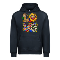 Navy autism love Urban Hoodie - Zillion Design Studio