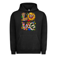 Pigment Black autism love Urban Hoodie - Zillion Design Studio