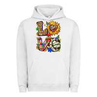 Pigment Lunar Rock autism love Urban Hoodie - Zillion Design Studio