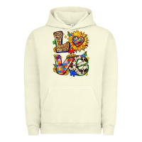 Pigment Pistachio autism love Urban Hoodie - Zillion Design Studio