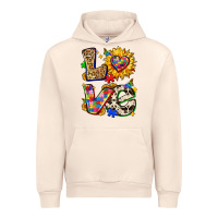 Sandshell autism love Urban Hoodie - Zillion Design Studio