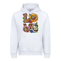 White autism love Urban Hoodie - Zillion Design Studio