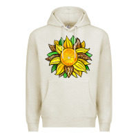 Lemon Sunflower Premium Hoodie | Teevron