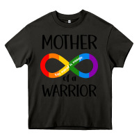 Asphalt Mother Of Warrior Heavy Core Tee - CowhideDigitalArt