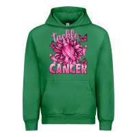 Emerald Tackle Cancer with Sunflower Urban Hoodie - texasbilliewilder