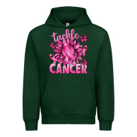 Forest Green Tackle Cancer with Sunflower Urban Hoodie - texasbilliewilder
