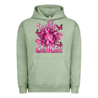 Pigment Oil Green Tackle Cancer with Sunflower Urban Hoodie - texasbilliewilder
