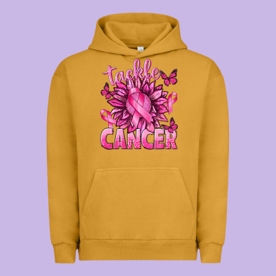 Tackle Cancer With Sunflower Urban Hoodie Designed By Texasbilliewilder