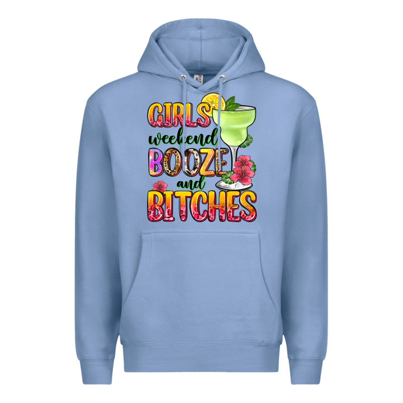 Girls Weekend Booze And Bitches Premium Hoodie by Zillion Design Studio | Teevron