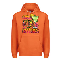 Carrot girls weekend booze and bitches Premium Hoodie - Zillion Design Studio
