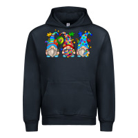 Navy autism gnomes Urban Hoodie - Zillion Design Studio