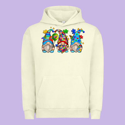 Autism Gnomes Urban Hoodie Designed By Zillion Design Studio