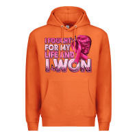 Carrot I Fought For My Life and I Won Breast Cancer Premium Hoodie - texasbilliewilder