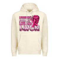 Tofu I Fought For My Life and I Won Breast Cancer Premium Hoodie - texasbilliewilder
