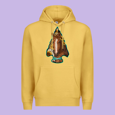 Arrowhead Horse Premium Hoodie Designed By Ranaportraitstore