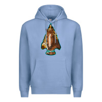 Colony Blue arrowhead horse Premium Hoodie - RanaPortraitStore