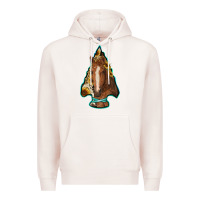 Pale Pink arrowhead horse Premium Hoodie - RanaPortraitStore
