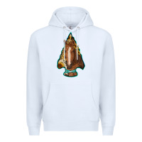 White arrowhead horse Premium Hoodie - RanaPortraitStore