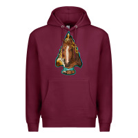 Burgundy arrowhead horse Premium Hoodie - RanaPortraitStore