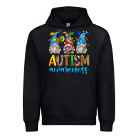 Black autism awareness gnomes Urban Hoodie - Zillion Design Studio