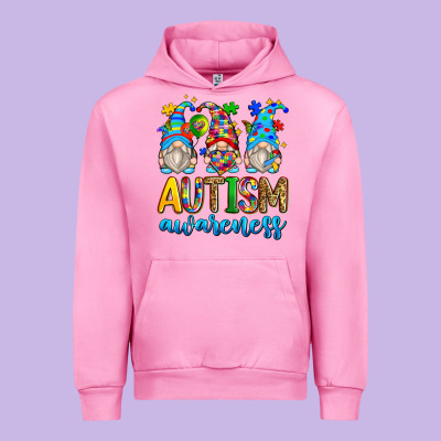 Autism Awareness Gnomes Urban Hoodie Designed By Zillion Design Studio