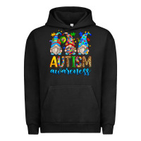 Pigment Black autism awareness gnomes Urban Hoodie - Zillion Design Studio